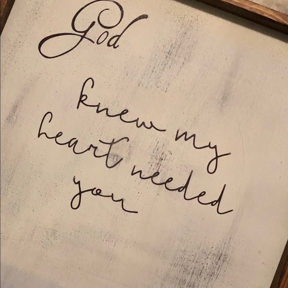 Farmhouse wood sign - Picture 2 of 4